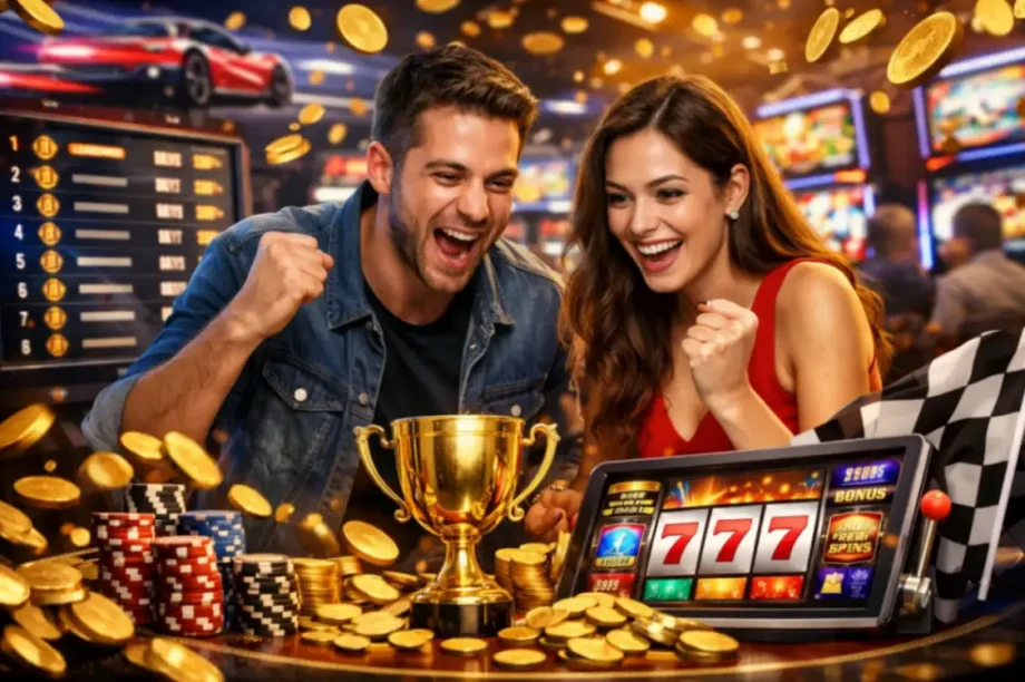 Турниры Riobet по слотам: как выигрывать в гонках